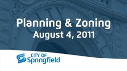 Planning & Zoning - August 4, 2011