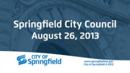 City Council - August 26, 2013