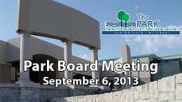 Park Board - September 6, 2013