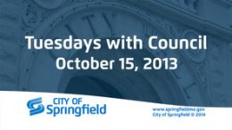 Tuesdays with Council - October 15, 2013