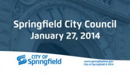 City Council Meeting - January 27, 2014