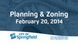 Planning & Zoning - February 20, 2014