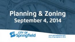 Planning & Zoning - September 4, 2014