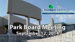 Park Board - September 12, 2014