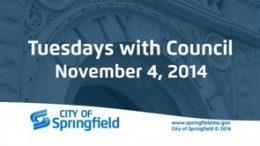 Tuesdays with Council - November 4, 2014