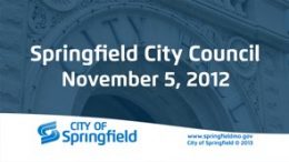 City Council Meeting – November 05, 2012