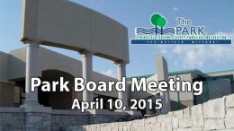 Park Board - April 10, 2015