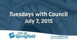Tuesdays with Council - July 7, 2015
