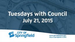 Tuesdays with Council - July 21, 2015