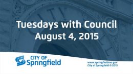 Tuesdays with Council - August 4, 2015