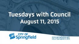Tuesdays with Council - August 11, 2015