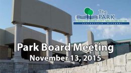 Park Board - November 13, 2015
