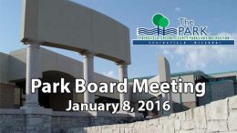 Park Board - January 8, 2016