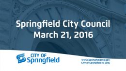 City Council Meeting - March 21, 2016