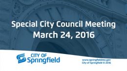 Special City Council Meeting - March 24, 2016
