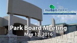 Park Board - May 13, 2016