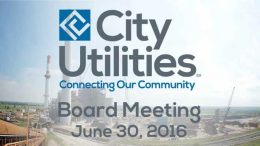 City Utilities Board - June 30, 2016