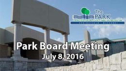 Park Board - July 8, 2016