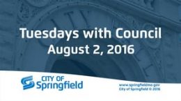 Tuesdays with Council - August 2, 2016