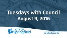 Tuesdays with Council - August 9, 2016