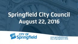 City Council Meeting - August 22, 2016