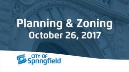 Planning and Zoning - October 26, 2017