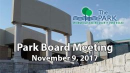 Park Board Meeting - November 9, 2017