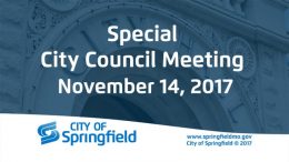 Special City Council Meeting - November 14, 2017