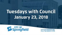 Tuesdays with Council - January 23, 2018
