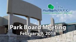 Park Board Meeting - February 9, 2018