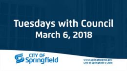 Tuesdays with Council - Special Council Meeting - March 6, 2018