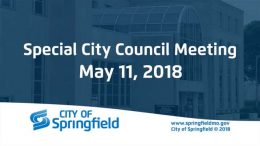 Special City Council Lunch - May 11, 2018