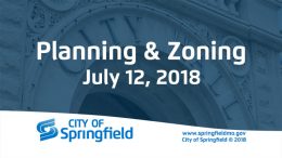 Planning & Zoning Meeting - July 12, 2018