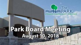 Park Board Meeting - August 10, 2018