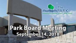 Park Board Meeting - September 14, 2018
