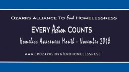 Ozarks Alliance To End Homelessness Press Conference