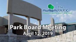 Park Board Meeting - April 12, 2019