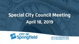 Special City Council Meeting - April 18, 2019