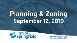 Planning & Zoning Meeting - September 12, 2019