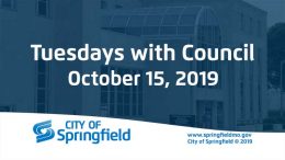 Tuesdays with Council - October 15, 2019