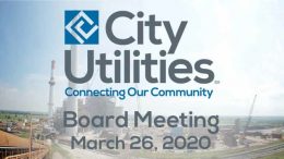 City Utilities Board Meeting - March 26, 2020