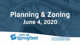Planning & Zoning Meeting - June 4, 2020
