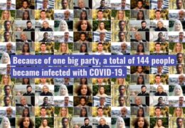 How COVID-19 community spread happens quickly