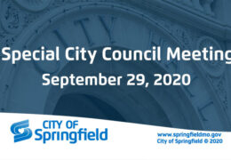 Special City Council Meeting - September 29, 2020