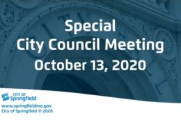 Special City Council Meeting - October 13, 2020