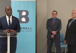 Mayors McClure and Lucas tour Burrell Behavioral Crisis Center