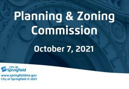 Planning & Zoning - October 7, 2021