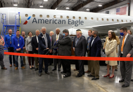 Springfield Airport and American Airlines Open New Hangar - December 14, 2021