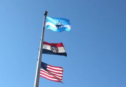 Honoring the 1938 Flag and Raising the New City Flag