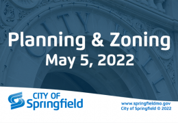 Planning & Zoning Commission - May 5, 2022